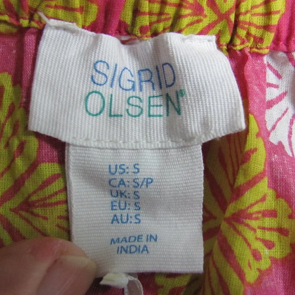 SIGRID OLSEN LADIES 2 PIECE SHIRT & MAXI SKIRT SET - Picture 12 of 15
